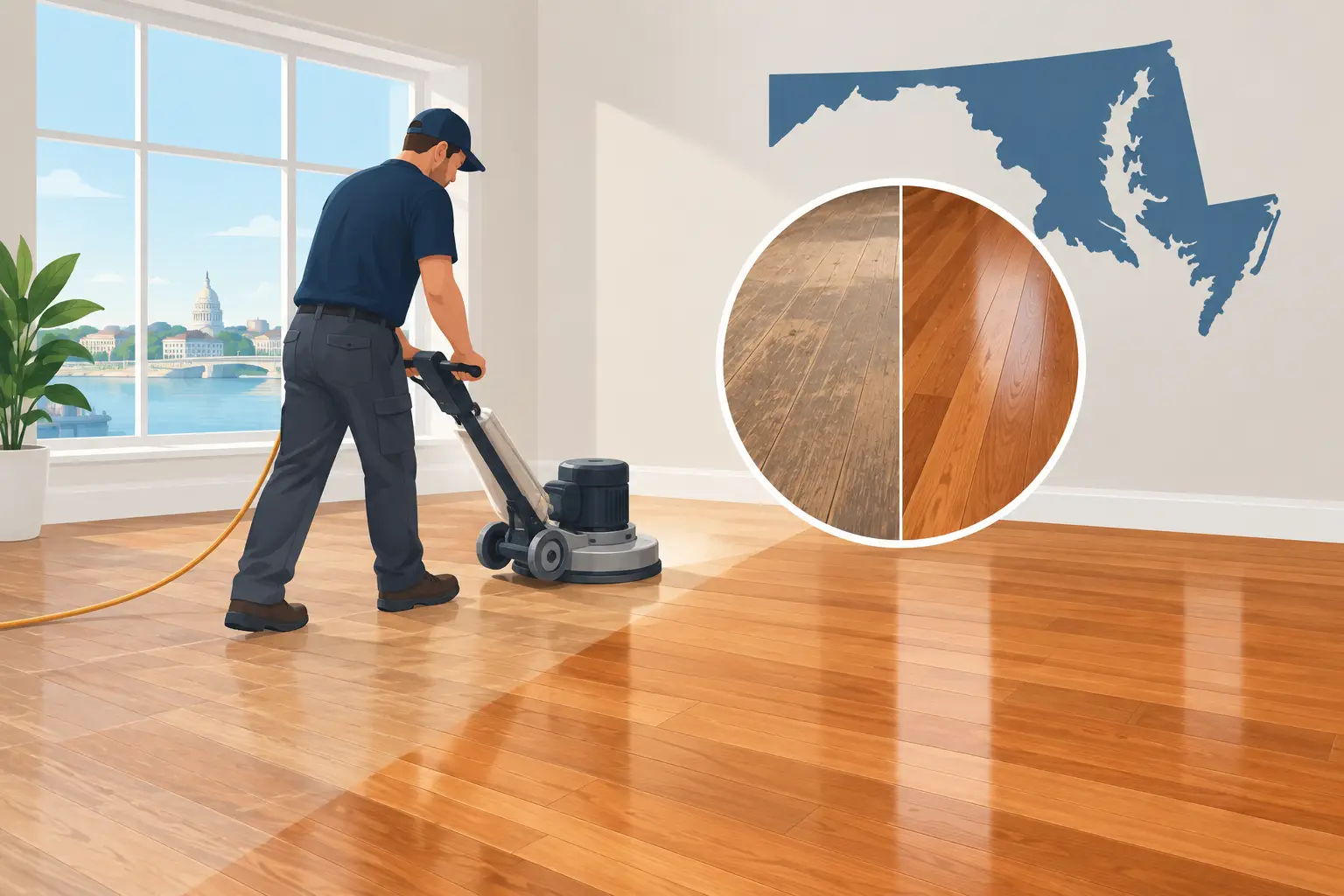Is Hardwood Floor Refinishing Maryland Worth It?