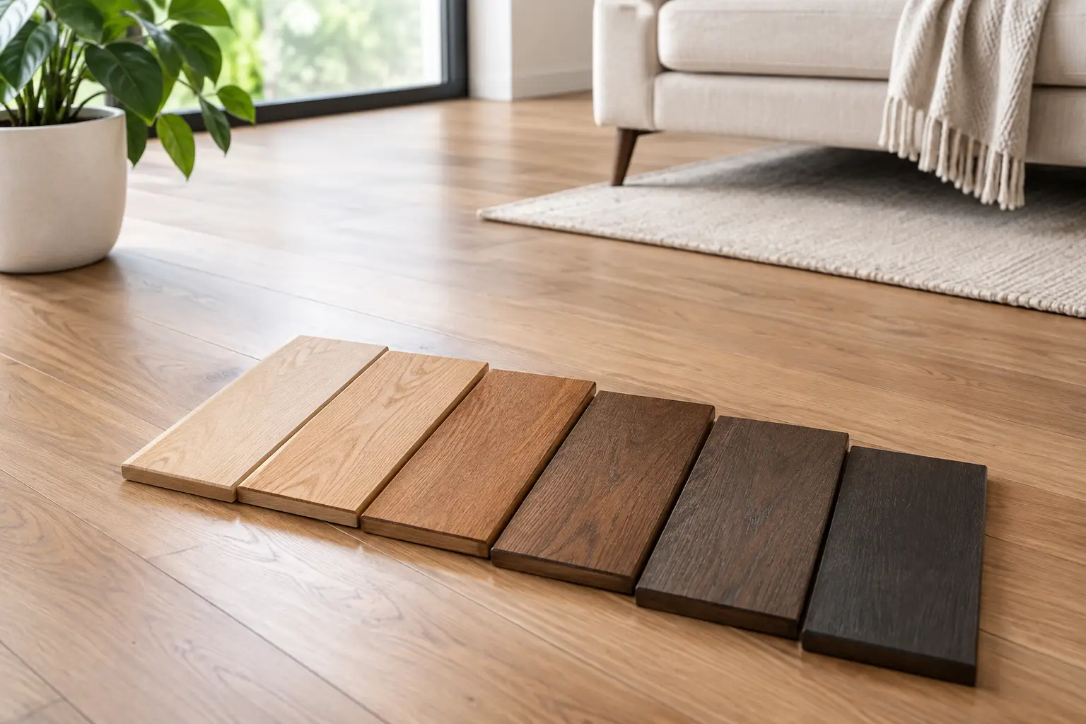 Custom Hardwood Floor Stain Colors That Work